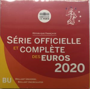 FRANCE 2020 - EURO COIN SET - BU